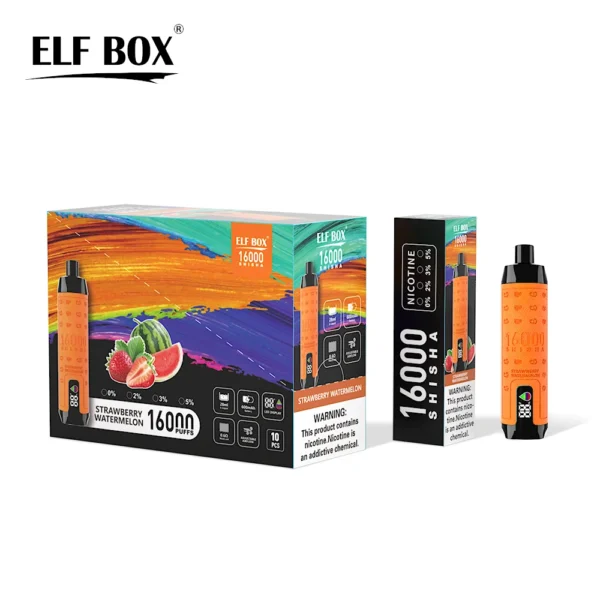 ELF BOX SHISHA 16000 vdihov 4