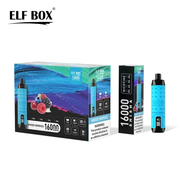 ELF BOX SHISHA 16000 vpihov 6