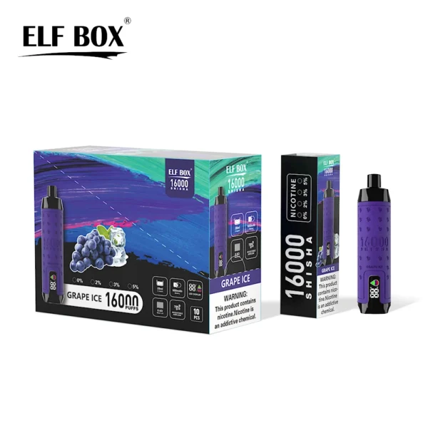 ELF BOX КАЛЬЯННЫЙ 16000 Слоек 8