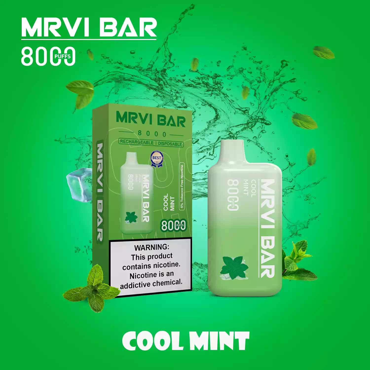 Mrvi Baar 8000 Puffs Originaal Tehase hulgimüük 2% 3% 5% Madala nikotiini kogus Osta laetav ühekordne Vapes Pen