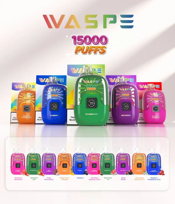 Waspe 15000 caladas caja digital 4 escala