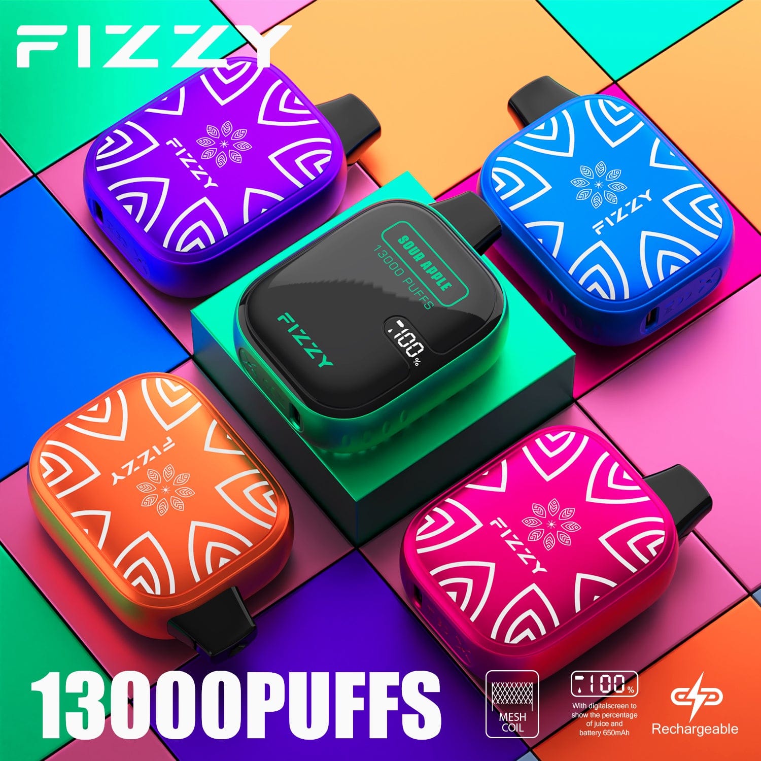 Por que FIZZY Boom 13000 Puffs atrai atacadistas europeus