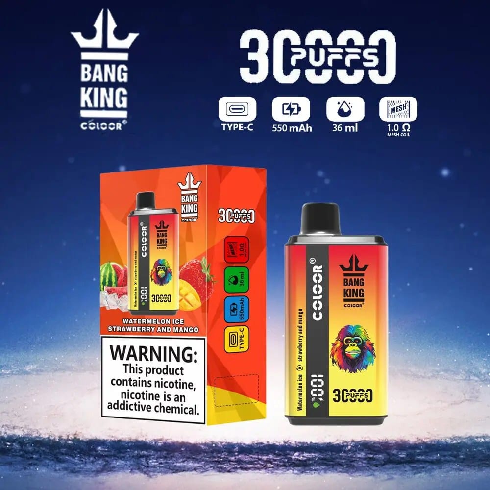 Kādas ir Bang King 30000 puffs pirkšanas priekšrocības?