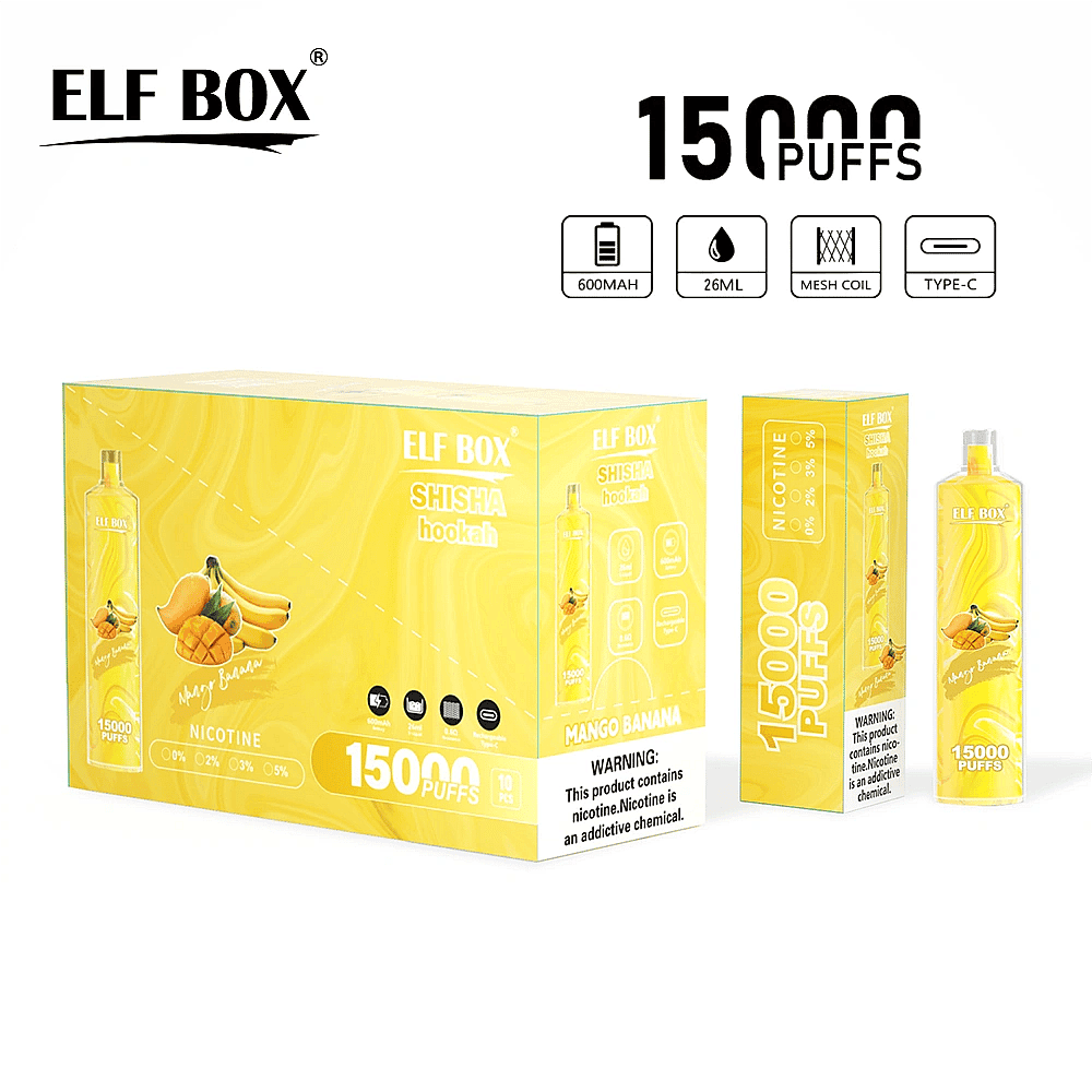 O que faz com que os puffs Elf Box LS 15000 se destaquem para os varejistas?