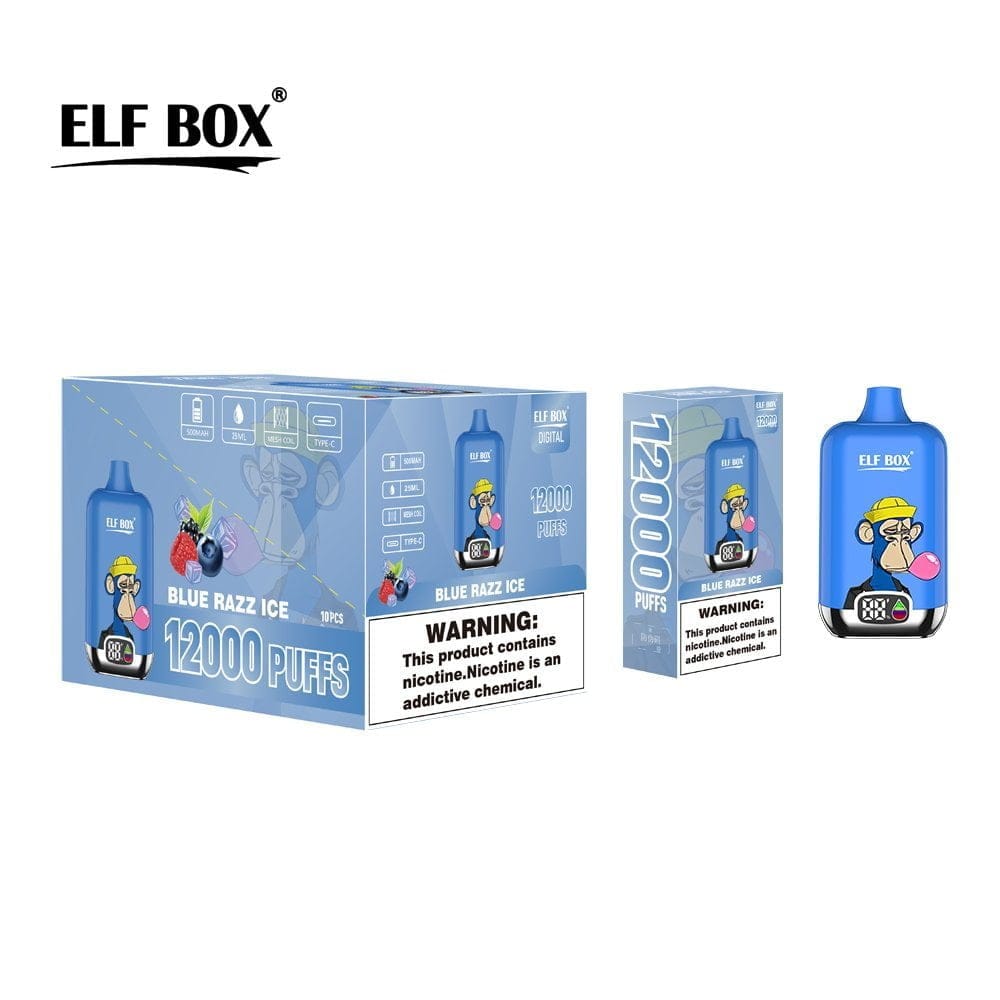 ELF box digital 12k puff 1 1