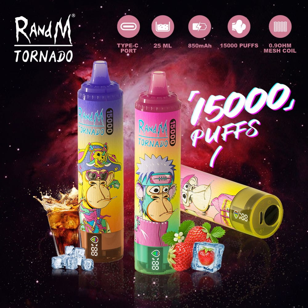 Lo que distingue a RandM Tornado 15000 Puffs en el comercio minorista de la UE