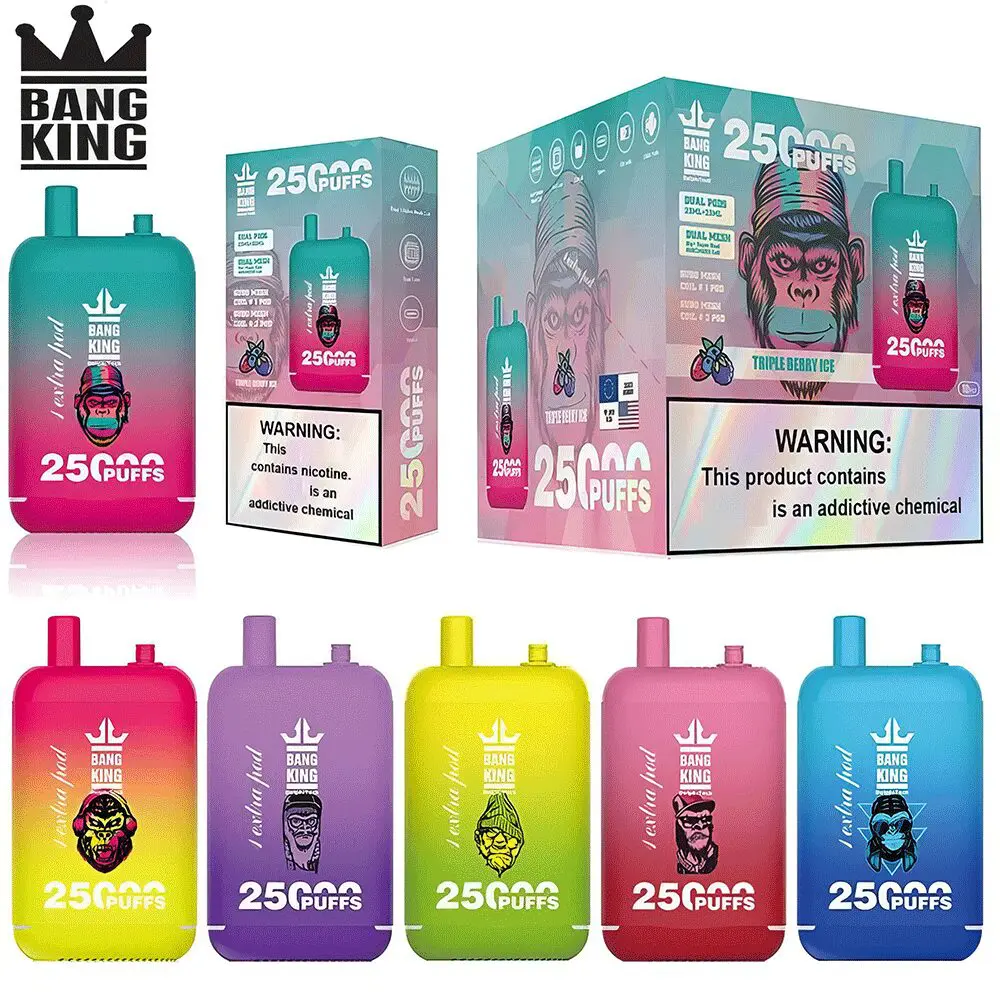 Neden Bang King 25000 Puffs toptan vape siparişleri için en iyi seçim