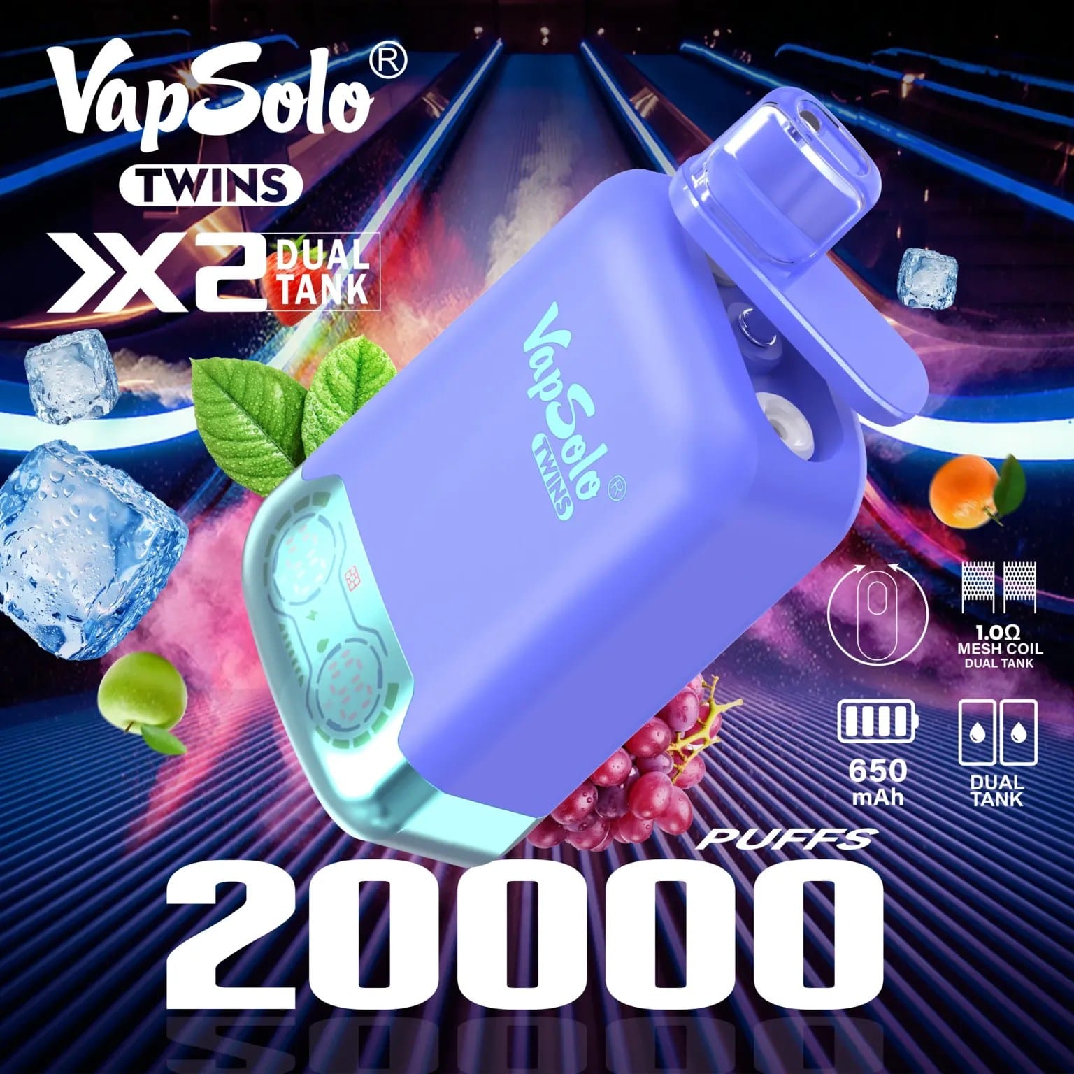 Hvad adskiller Vapsolo Shisha 20000 puffs på engrosmarkeder?