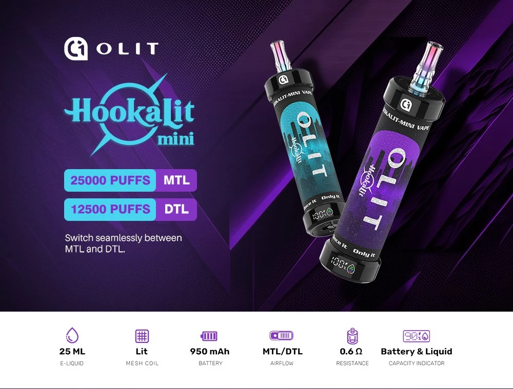 Les 5 principaux avantages de l'utilisation du HOOKALIT Mini 25000 Puffs Vape
